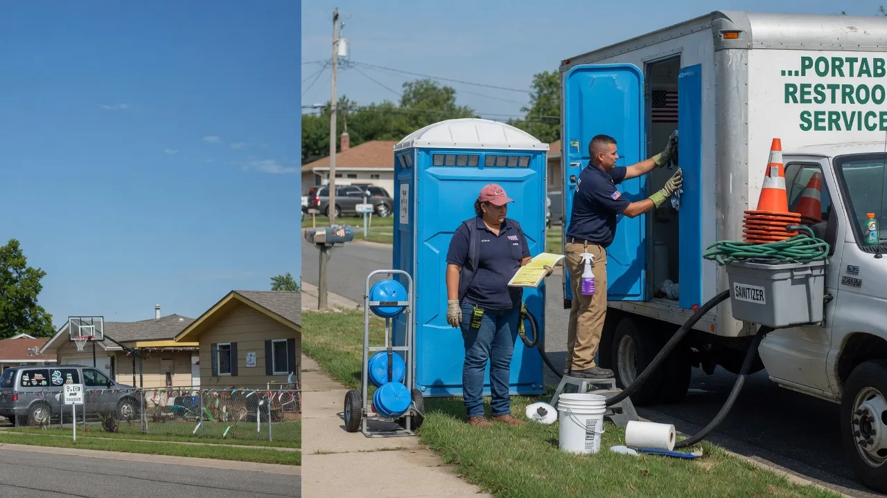 Portable Toilet Rental in Rome, OH near me
